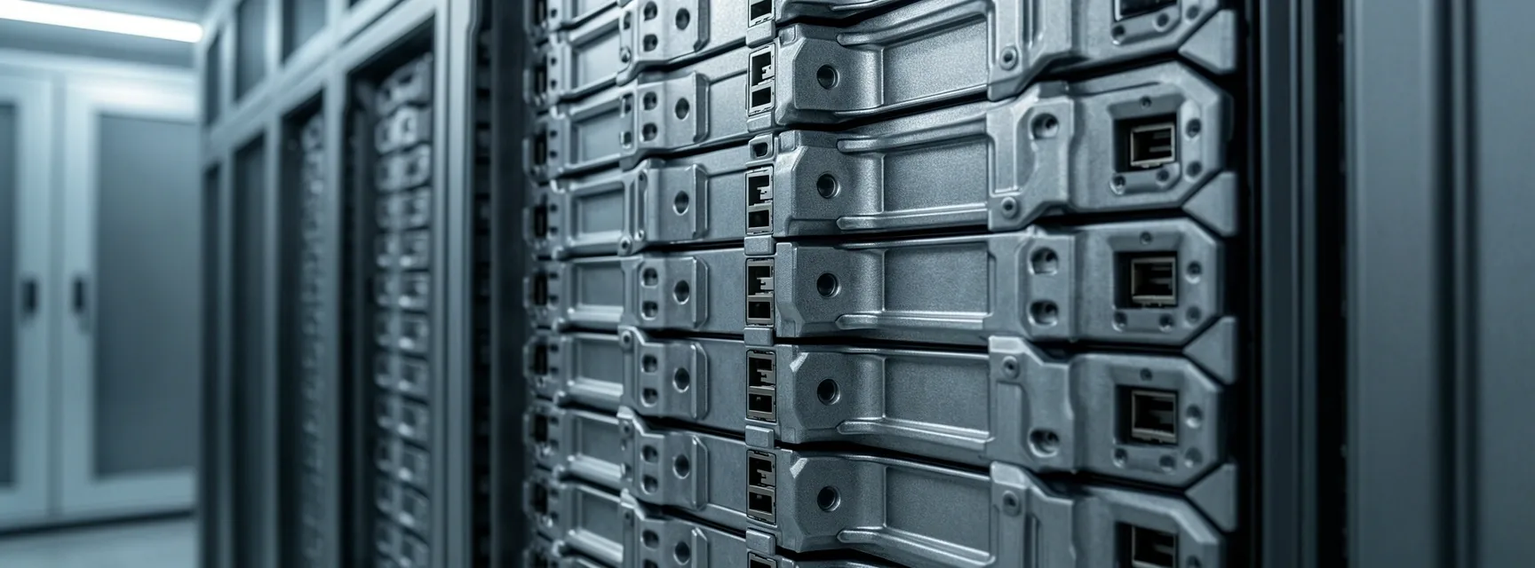 High-end server infrastructure representing data safety