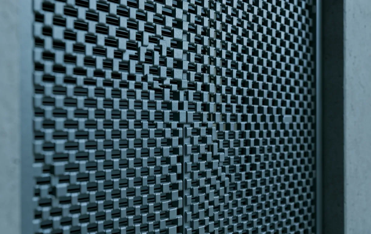 Enclosed AI processing unit representing architectural safety